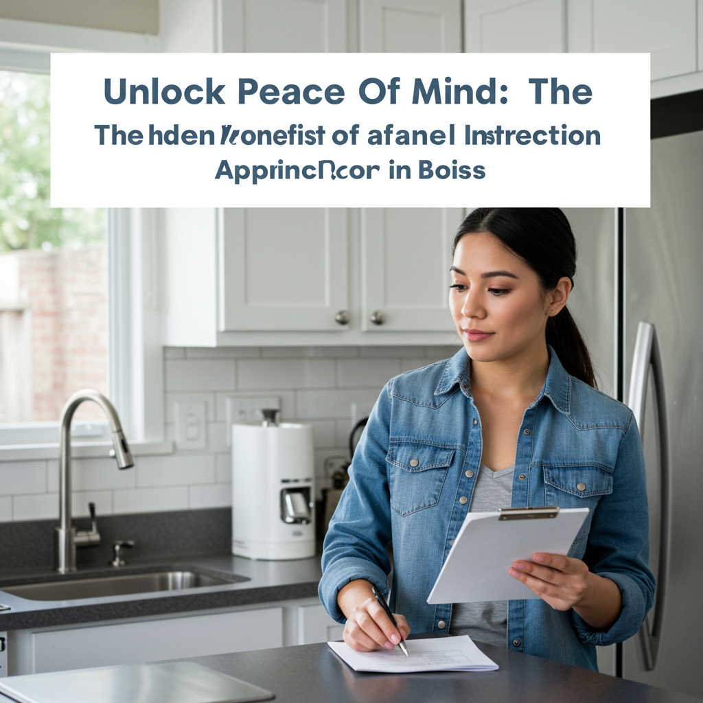 Unlock Peace of Mind: The Hidden Benefits of Professional Appliance Inspection in Boise