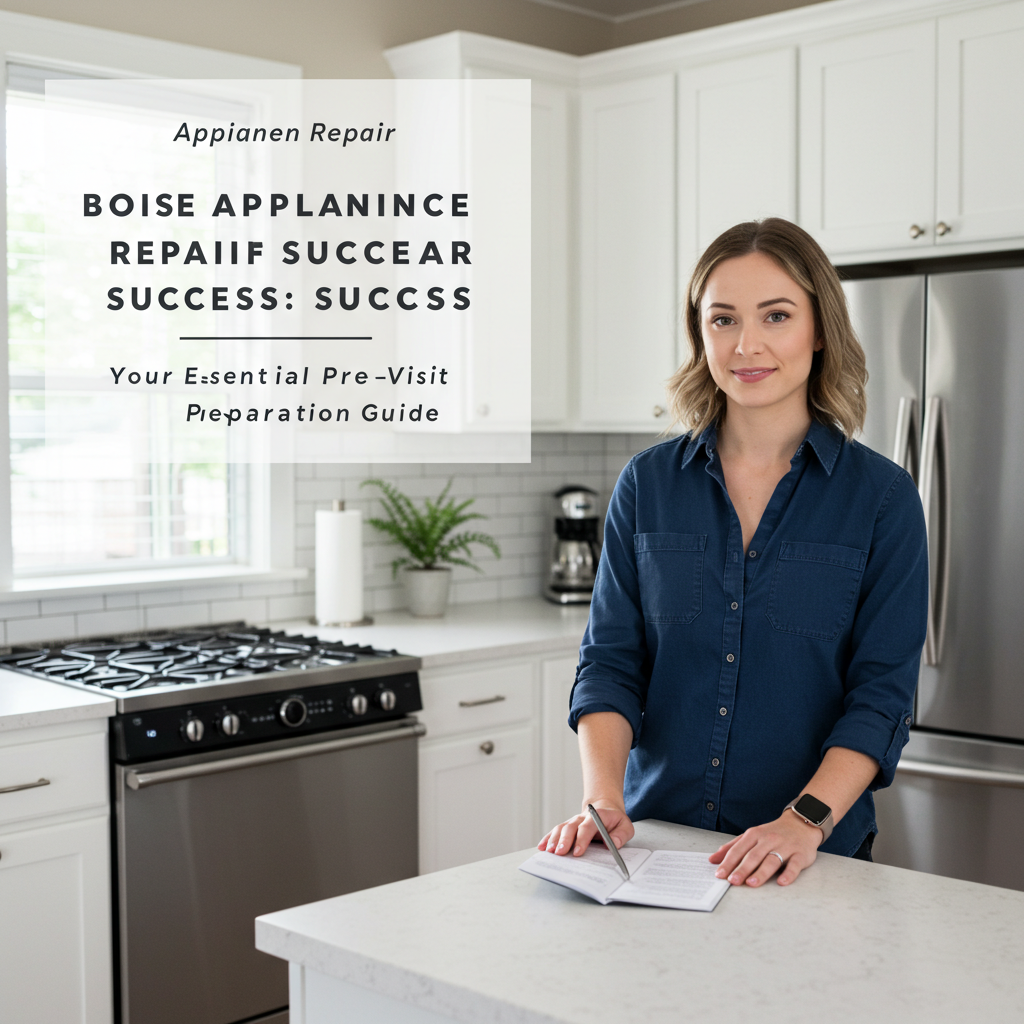 Boise Appliance Repair Success: Your Essential Pre-Visit Preparation Guide
