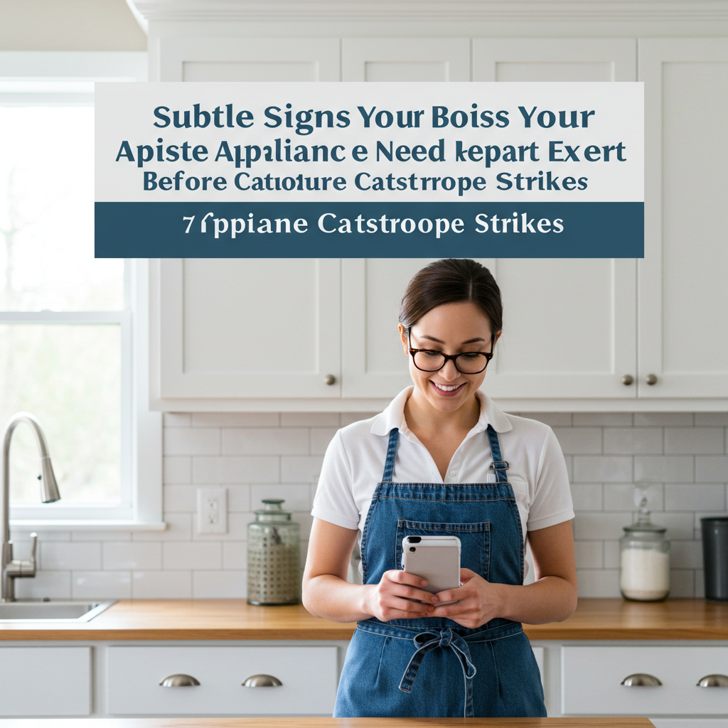 Subtle Signs Your Boise Appliance Needs Expert Repair Before Catastrophe Strikes