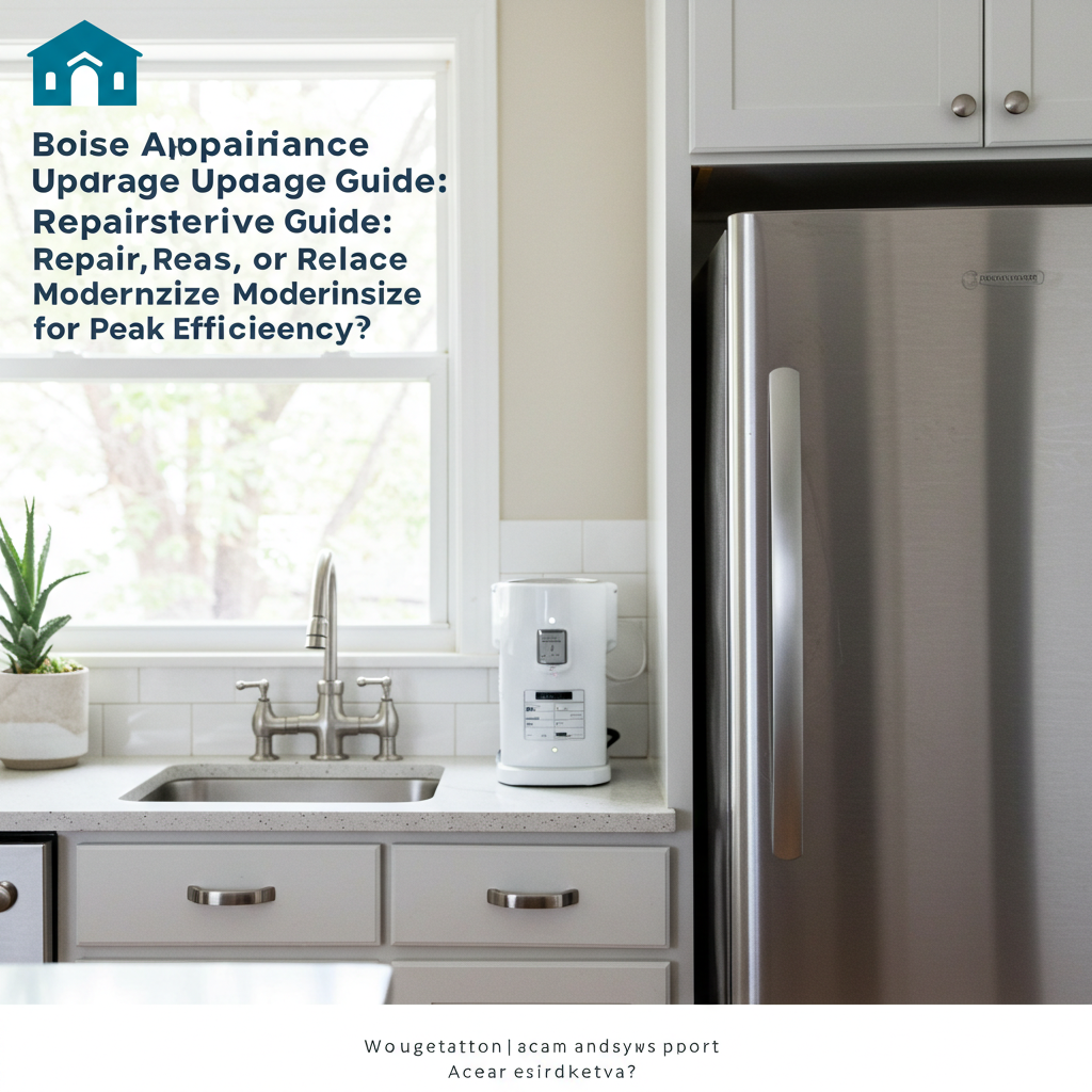Boise Appliance Upgrade Guide: Repair, Replace, or Modernize for Peak Efficiency?
