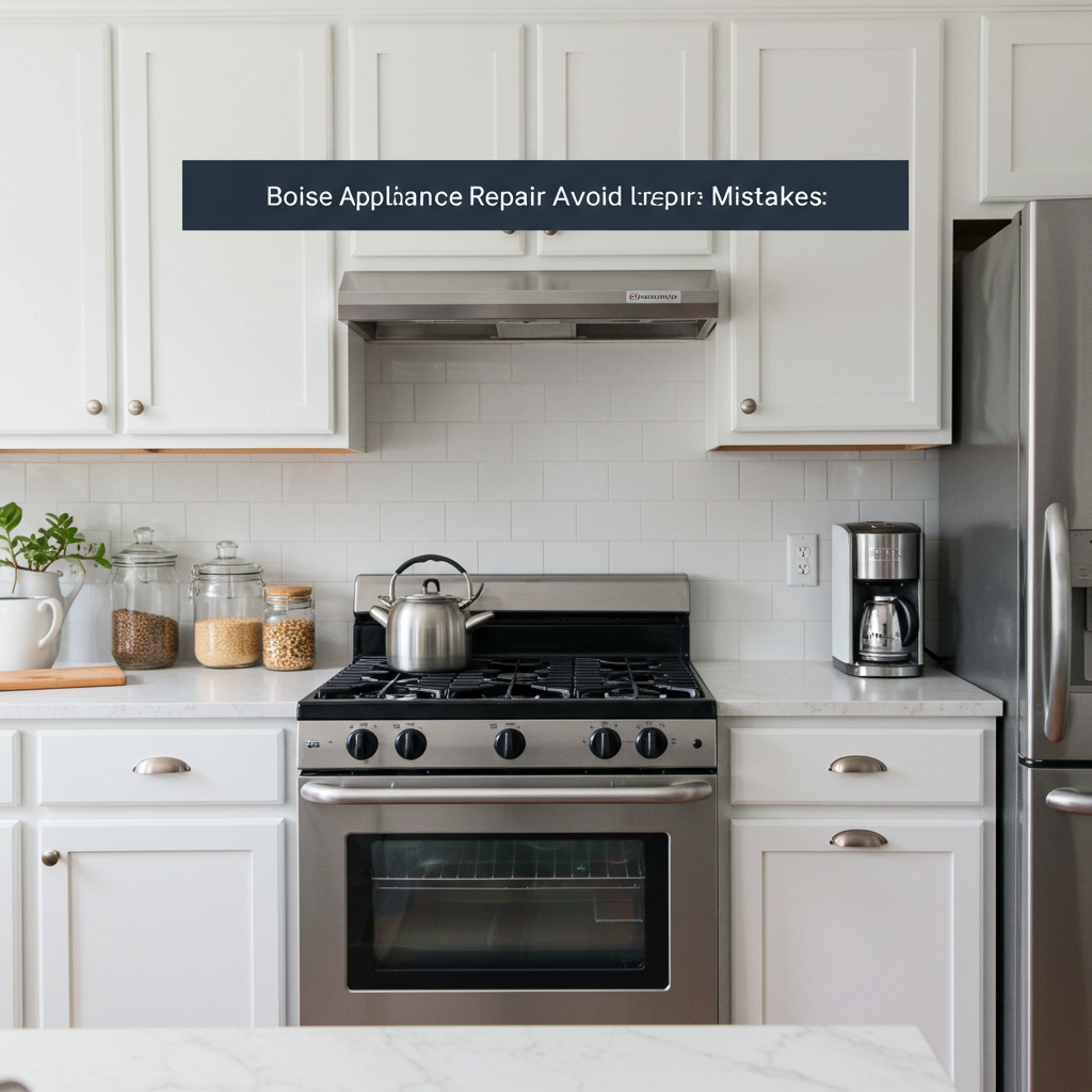 Boise Appliance Repair Prevention: Avoid These Common Household Mistakes