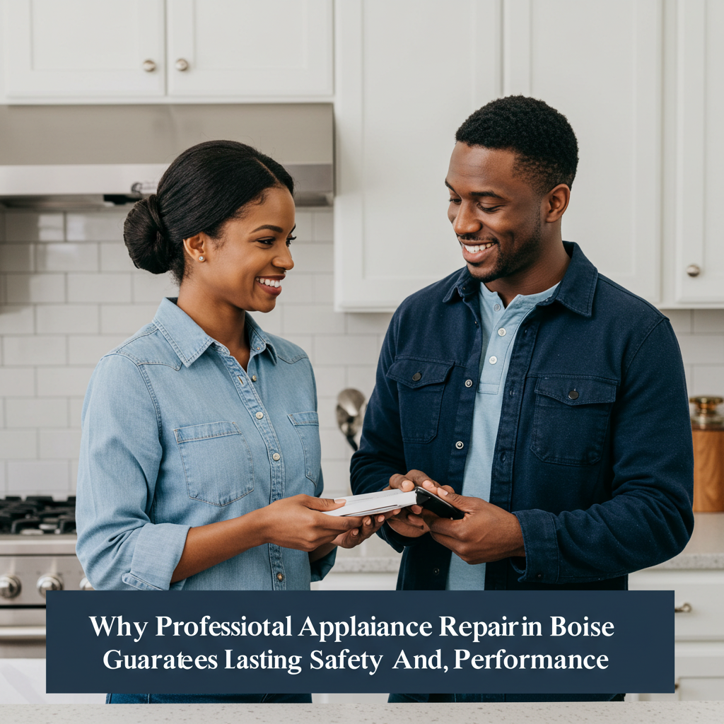Why Professional Appliance Repair in Boise Guarantees Lasting Safety & Performance