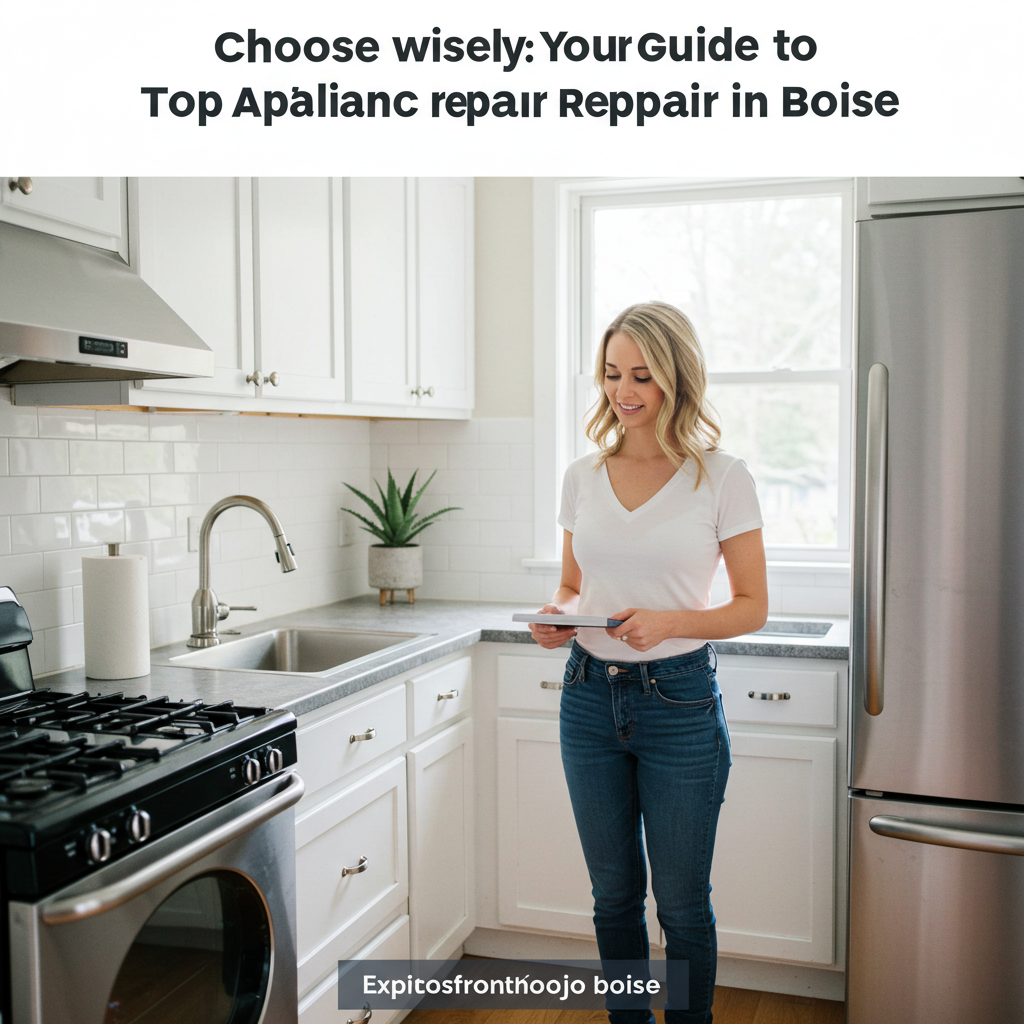 Choose Wisely: Your Guide to Finding Top Appliance Repair in Boise