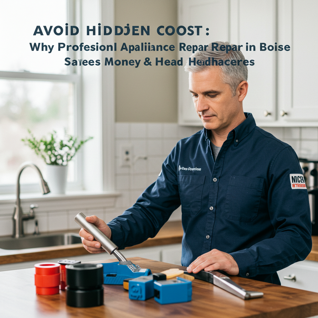 Avoid Hidden Costs: Why Professional Appliance Repair in Boise Saves You Money & Headaches