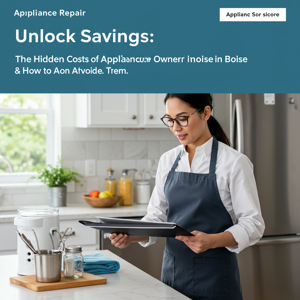 Unlock Savings: The Hidden Costs of Appliance Ownership in Boise & How to Avoid Them