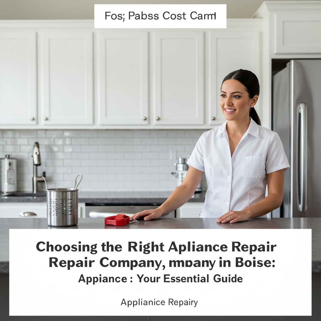 Choosing the Right Appliance Repair Company in Boise: Your Essential Guide