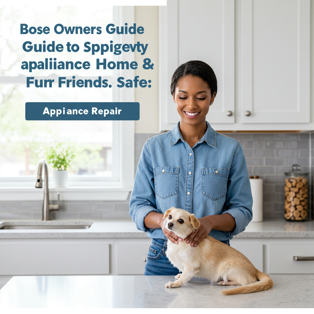 Boise Pet Owners' Guide to Appliance Longevity: Keep Your Home & Furry Friends Safe