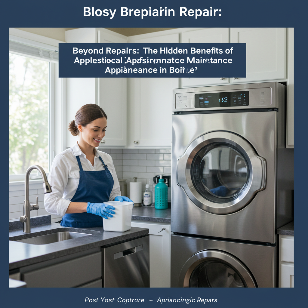 Beyond Repairs: The Hidden Benefits of Professional Appliance Maintenance in Boise