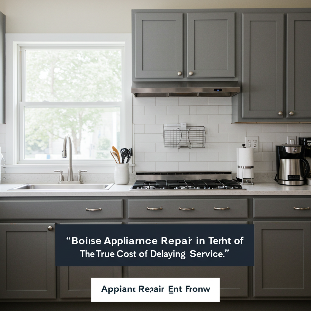 Boise Appliance Repair: The True Cost of Delaying Service