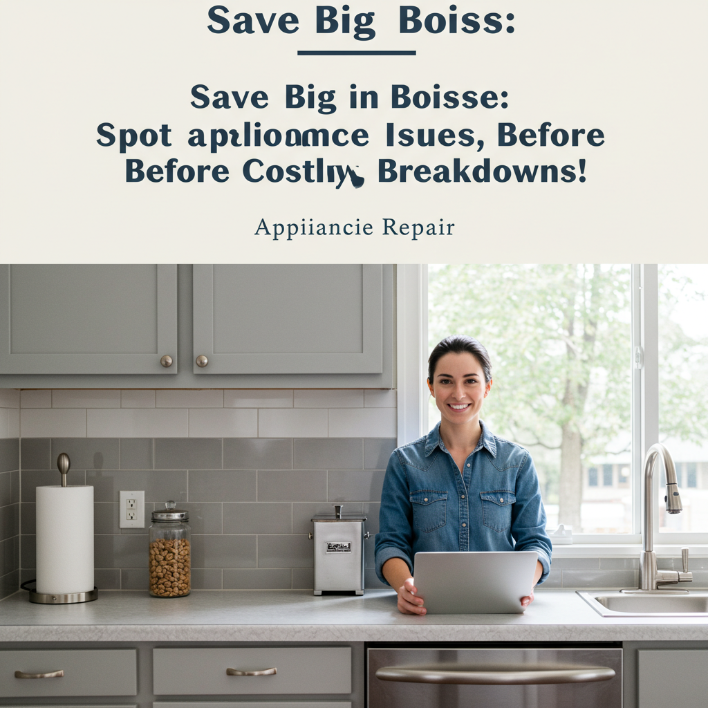 Save Big in Boise: Spot Appliance Issues Before Costly Breakdowns!