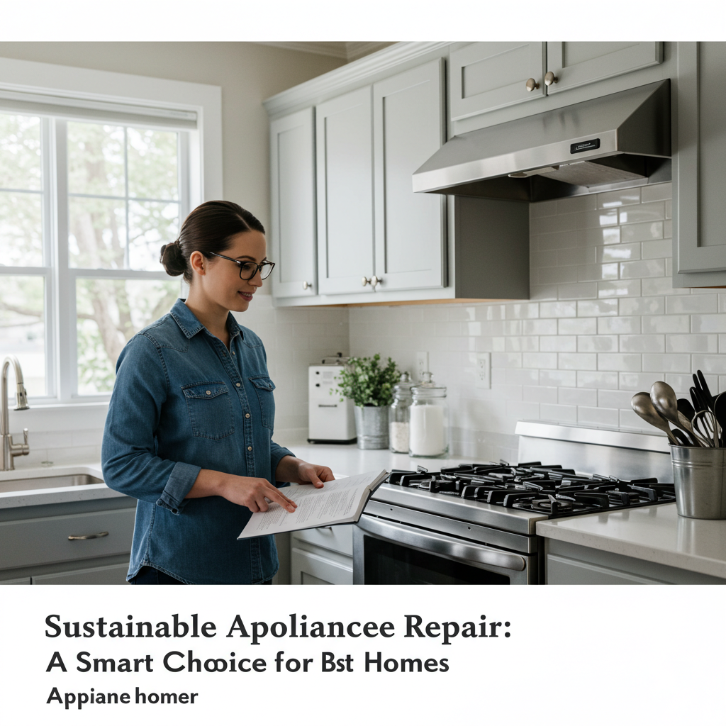 Sustainable Appliance Repair: A Smart Choice for Boise Homes