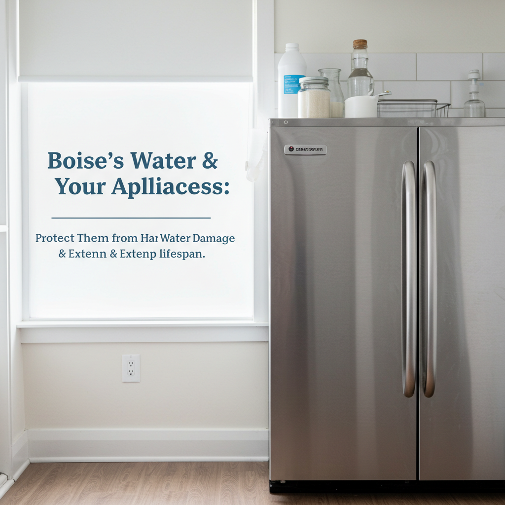 Boise's Water & Your Appliances: Protect Them from Hard Water Damage & Extend Lifespan