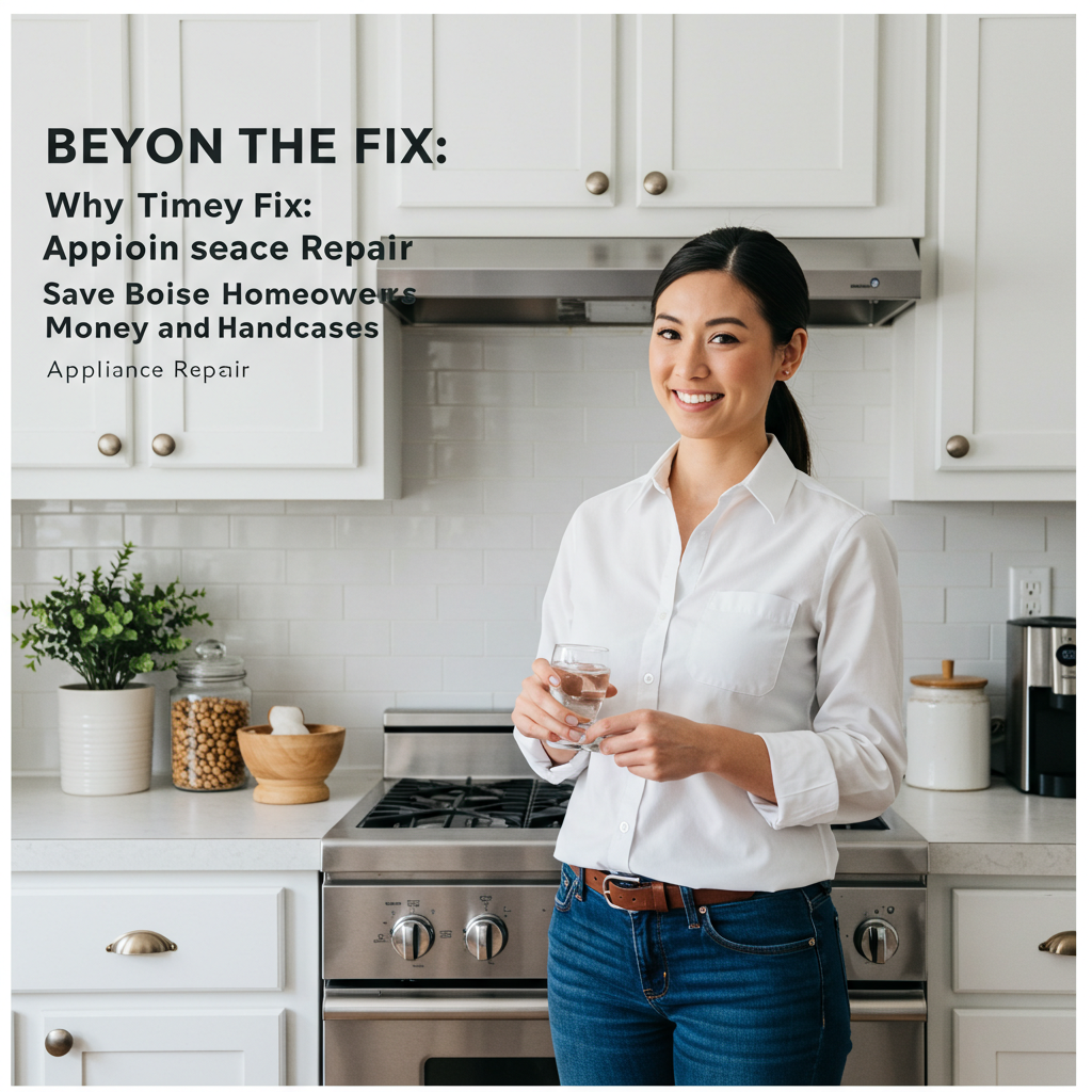 Beyond the Fix: Why Timely Appliance Repair Saves Boise Homeowners Money and Headaches