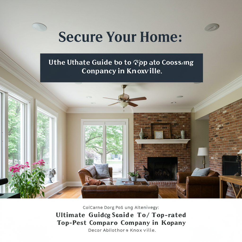 Secure Your Home: The Ultimate Guide to Choosing a Top-Rated Pest Control Company in Knoxville