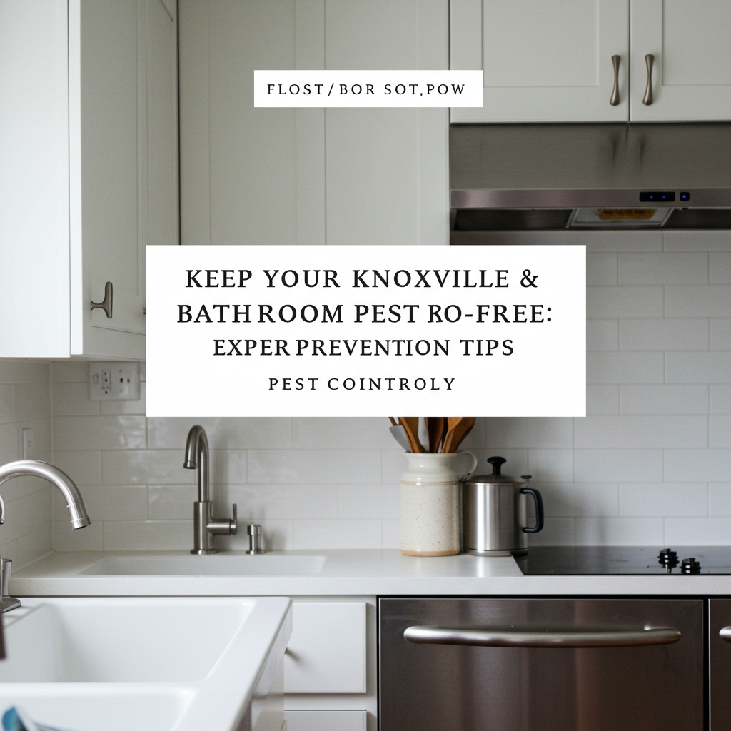 Keep Your Knoxville Kitchen & Bathroom Pest-Free: Expert Prevention Tips