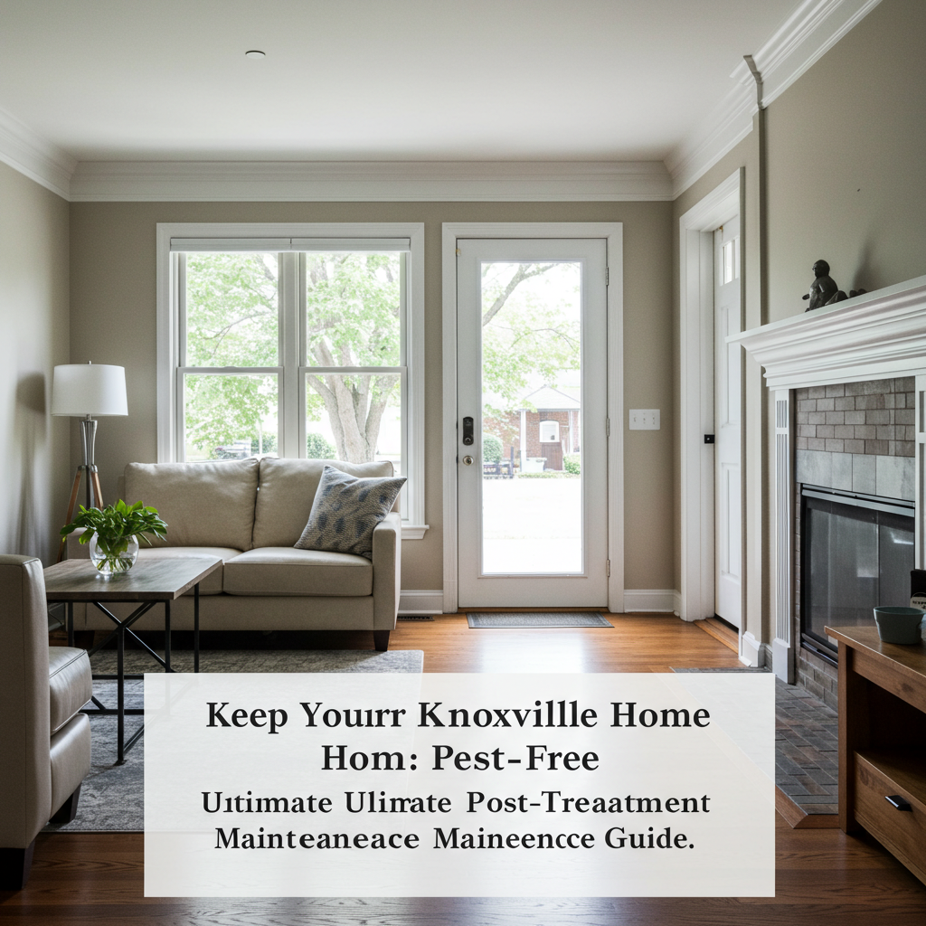 Keep Your Knoxville Home Pest-Free: The Ultimate Post-Treatment Maintenance Guide