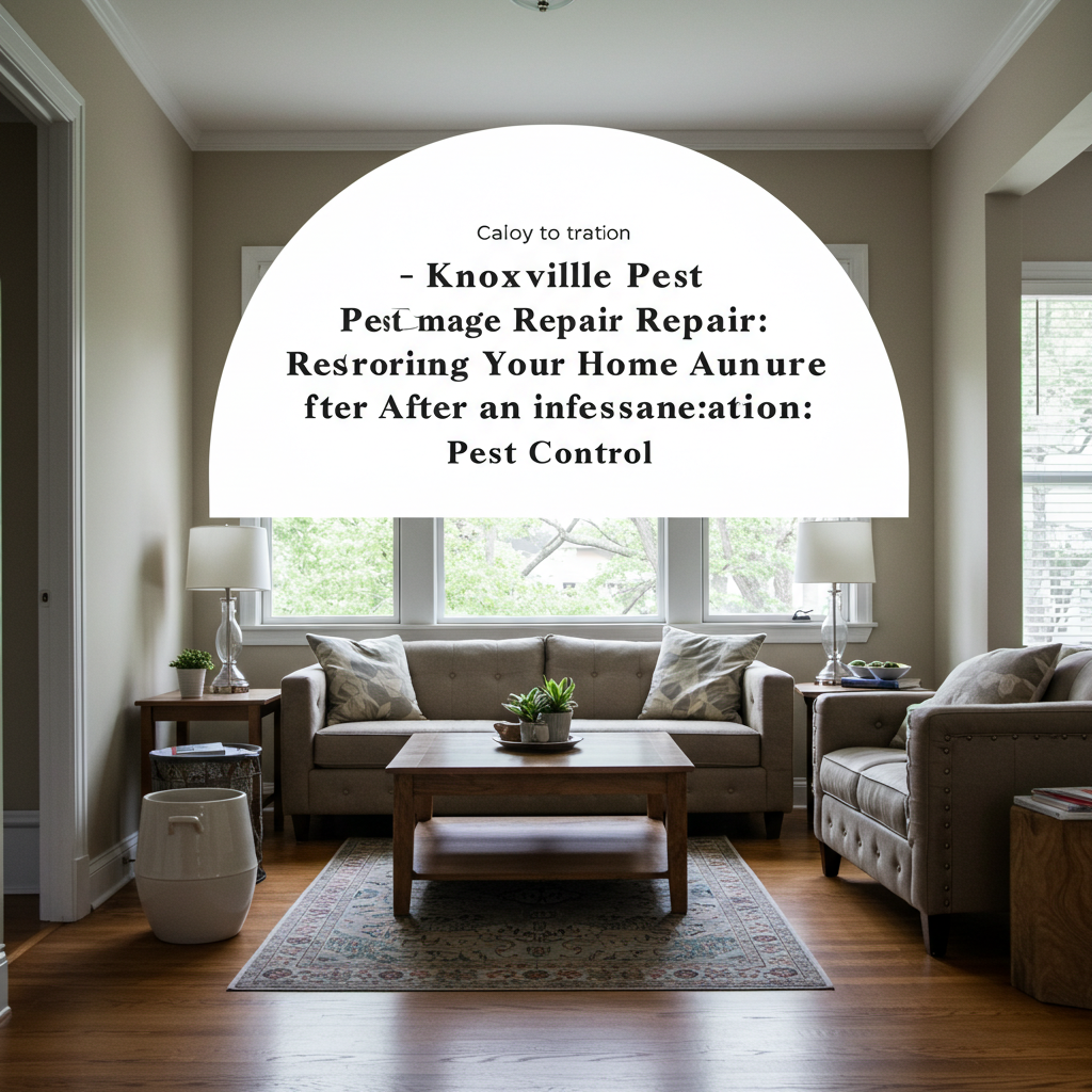 Knoxville Pest Damage Repair: Restoring Your Home After an Infestation