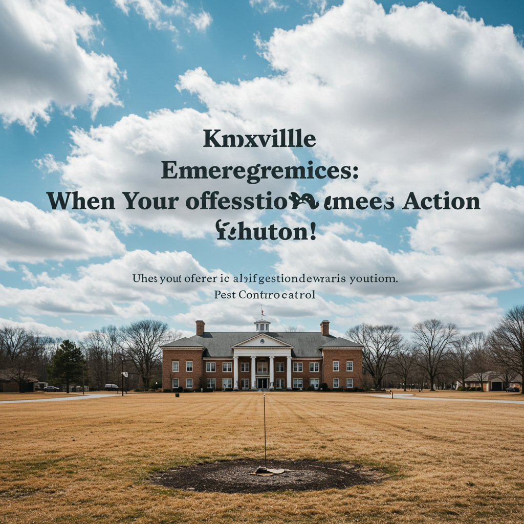 Knoxville Pest Emergencies: When Your Infestation Demands Immediate Action