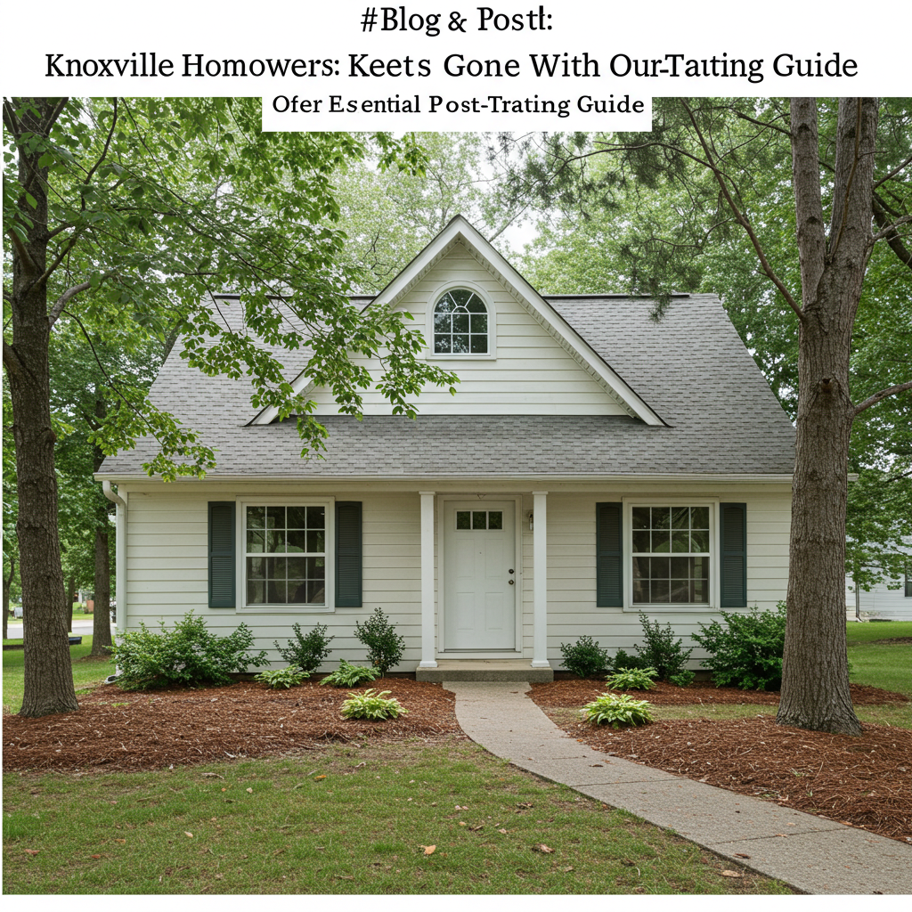 Knoxville Homeowners: Keep Pests Gone for Good with Our Essential Post-Treatment Guide