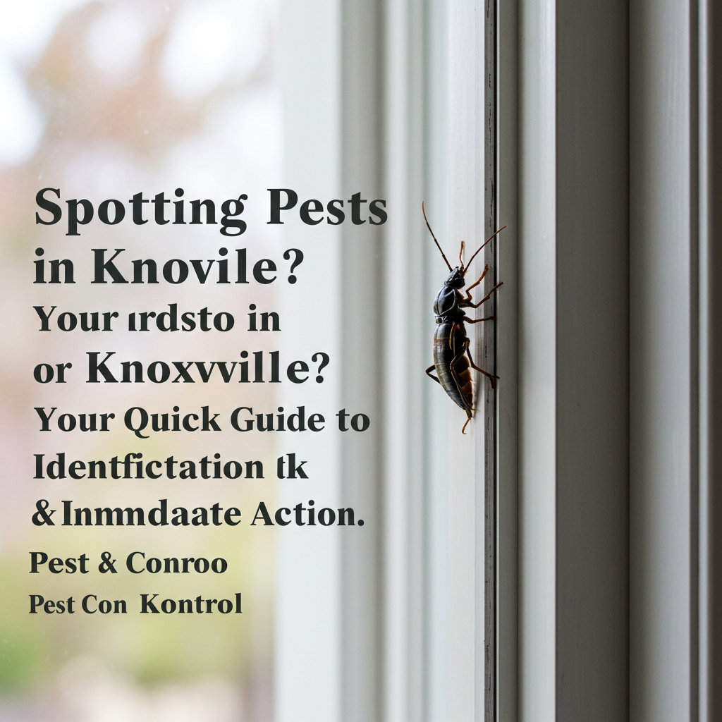 Spotting Pests in Knoxville? Your Quick Guide to Identification & Immediate Action