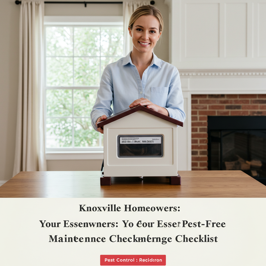 Knoxville Homeowners: Your Essential Pest-Free Maintenance Checklist