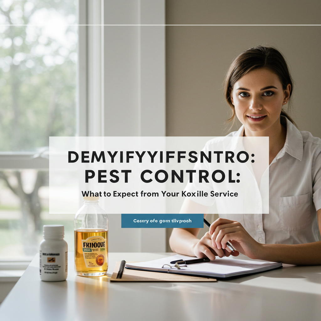 Demystifying Pest Control: What to Expect from Your Knoxville Service