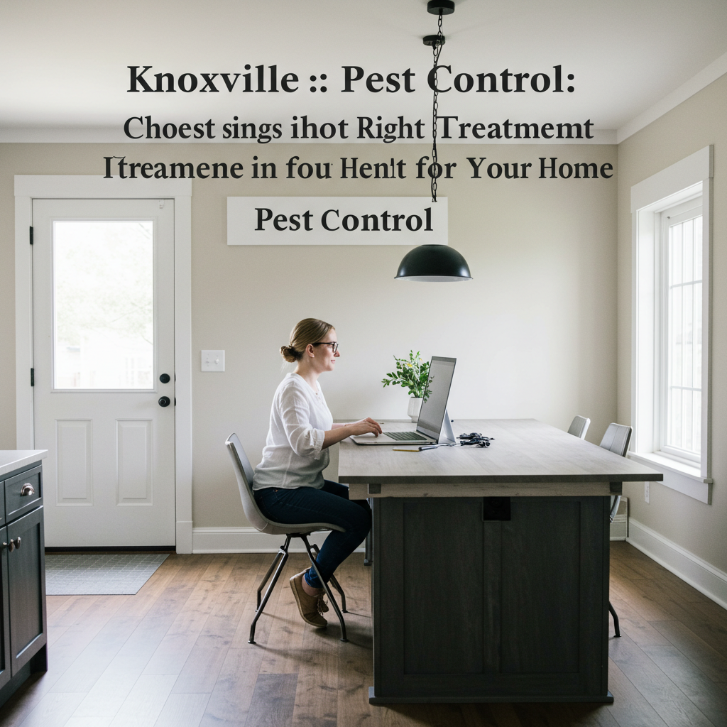 Knoxville Pest Control: Choosing the Right Treatment for Your Home