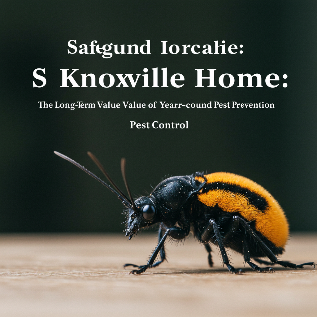 Safeguard Your Knoxville Home: The Long-Term Value of Year-Round Pest Prevention