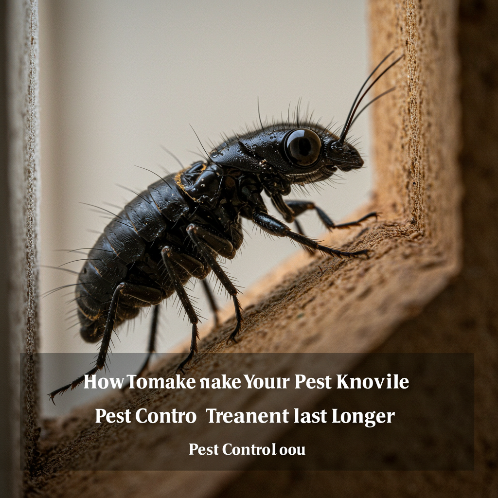 How to Make Your Knoxville Pest Control Treatment Last Longer