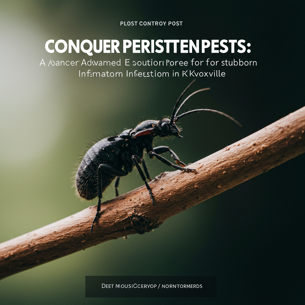 Conquer Persistent Pests: Advanced Solutions for Stubborn Infestations in Knoxville