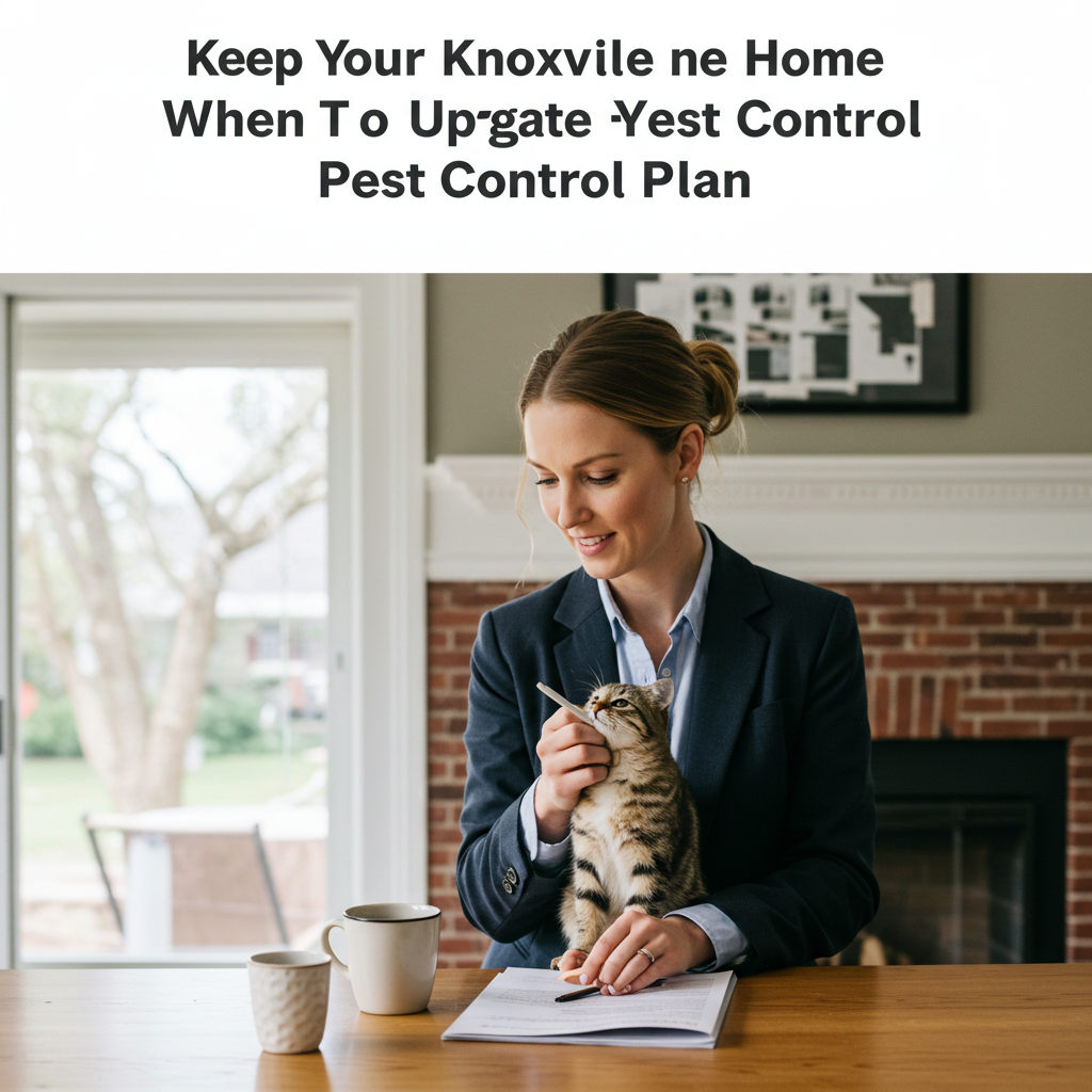 Keep Your Knoxville Home Pest-Free: When to Upgrade Your Pest Control Plan