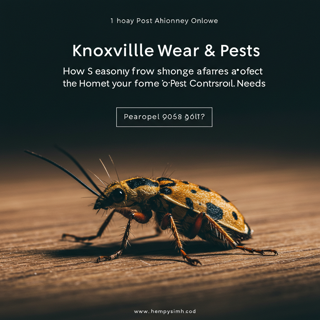 Knoxville Weather & Pests: How Seasonal Changes Affect Your Home's Pest Control Needs