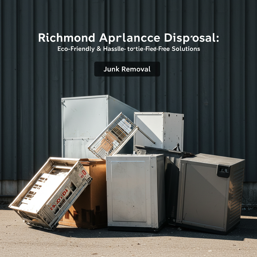 Richmond Appliance Disposal: Eco-Friendly & Hassle-Free Solutions