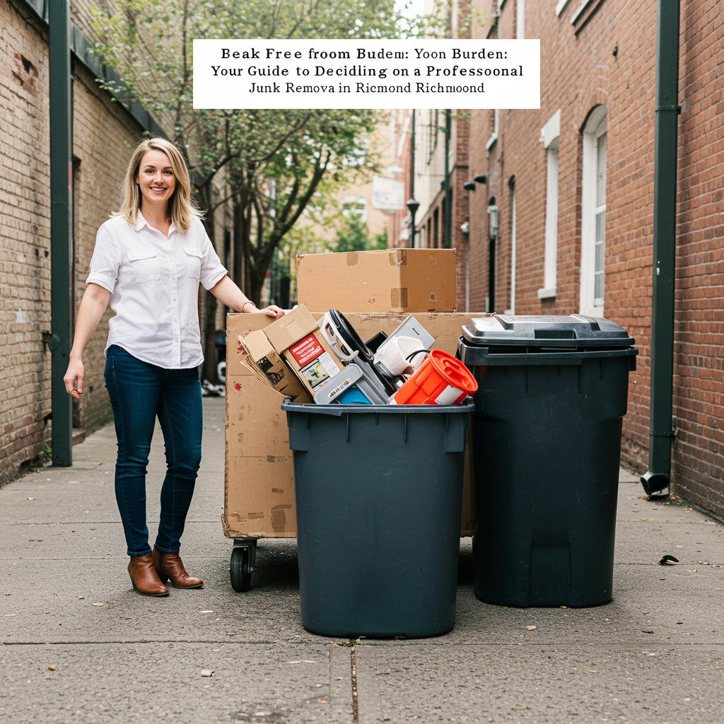 Break Free from the Burden: Your Guide to Deciding on Professional Junk Removal in Richmond