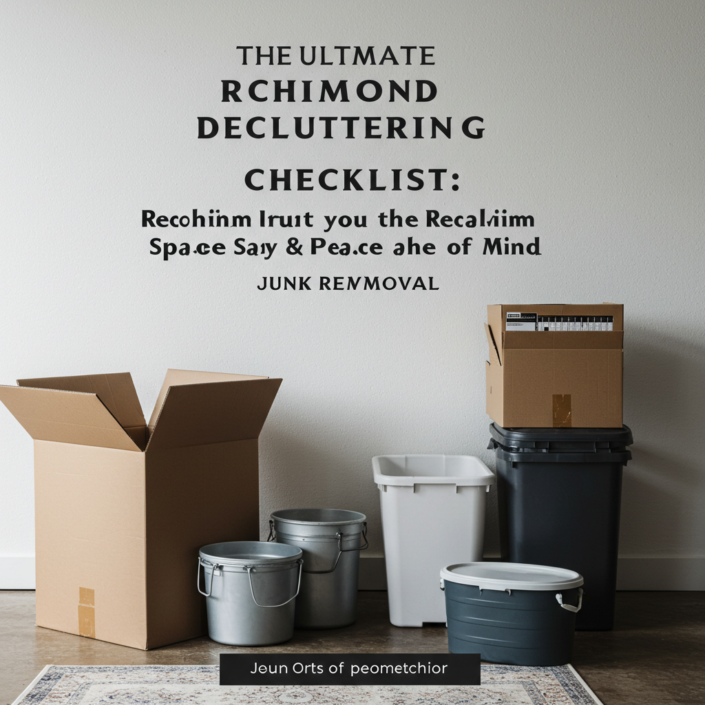 The Ultimate Richmond Decluttering Checklist: Reclaim Your Space & Peace of Mind