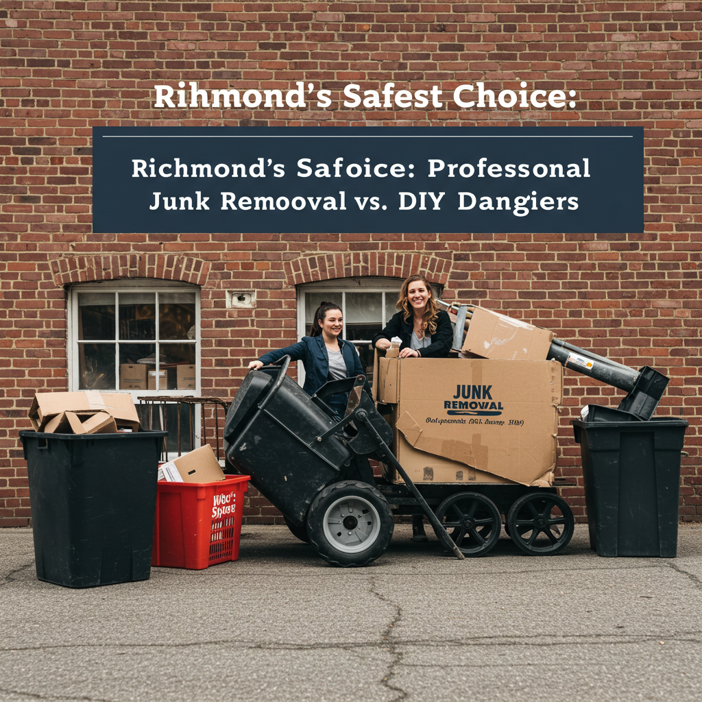 Richmond's Safest Choice: Professional Junk Removal vs. DIY Dangers