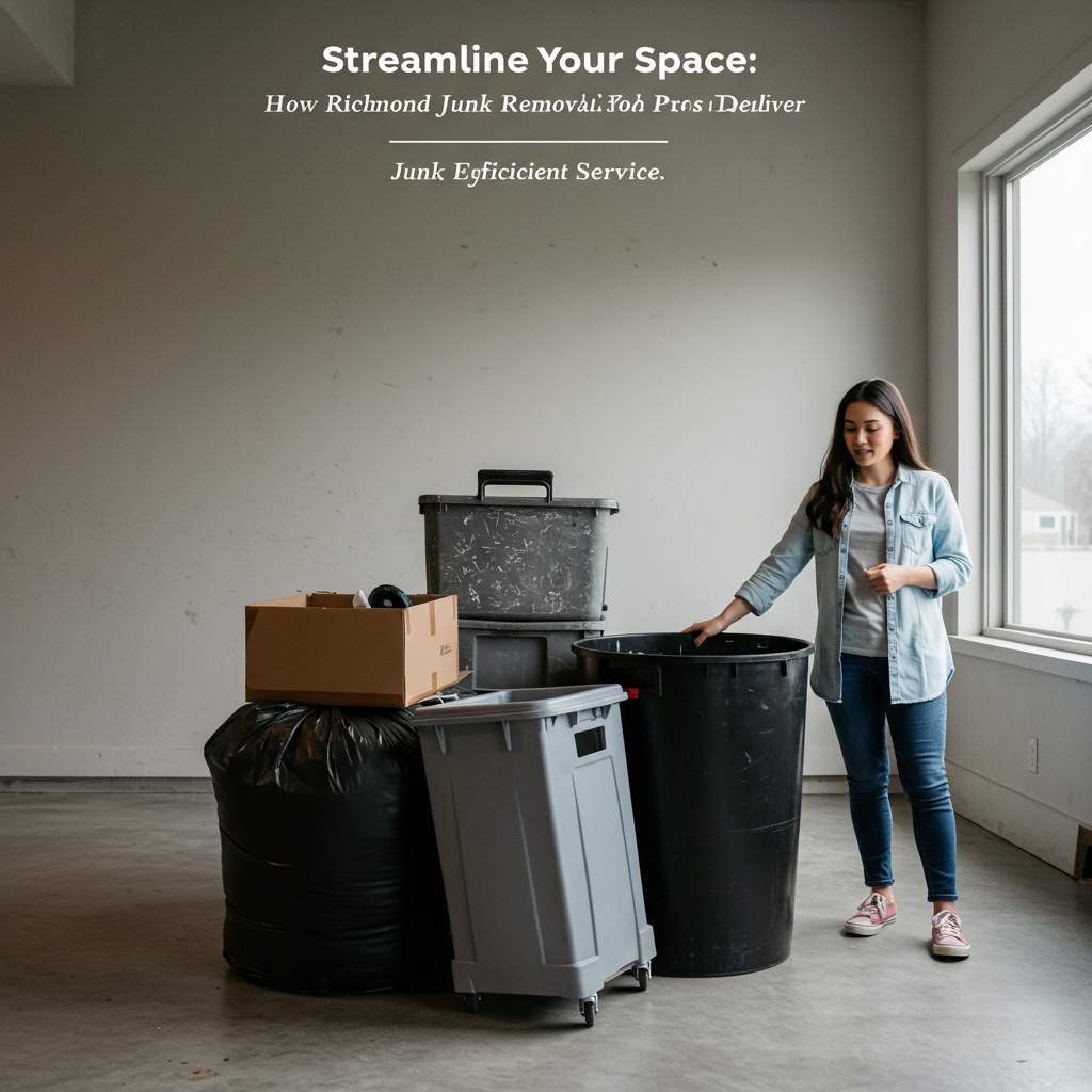 Streamline Your Space: How Richmond Junk Removal Pros Deliver Fast, Efficient Service