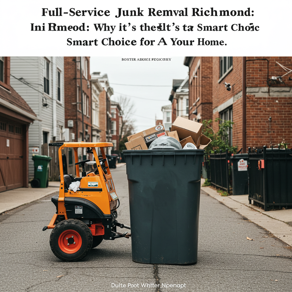 Full-Service Junk Removal in Richmond: Why It's the Smart Choice for Your Home