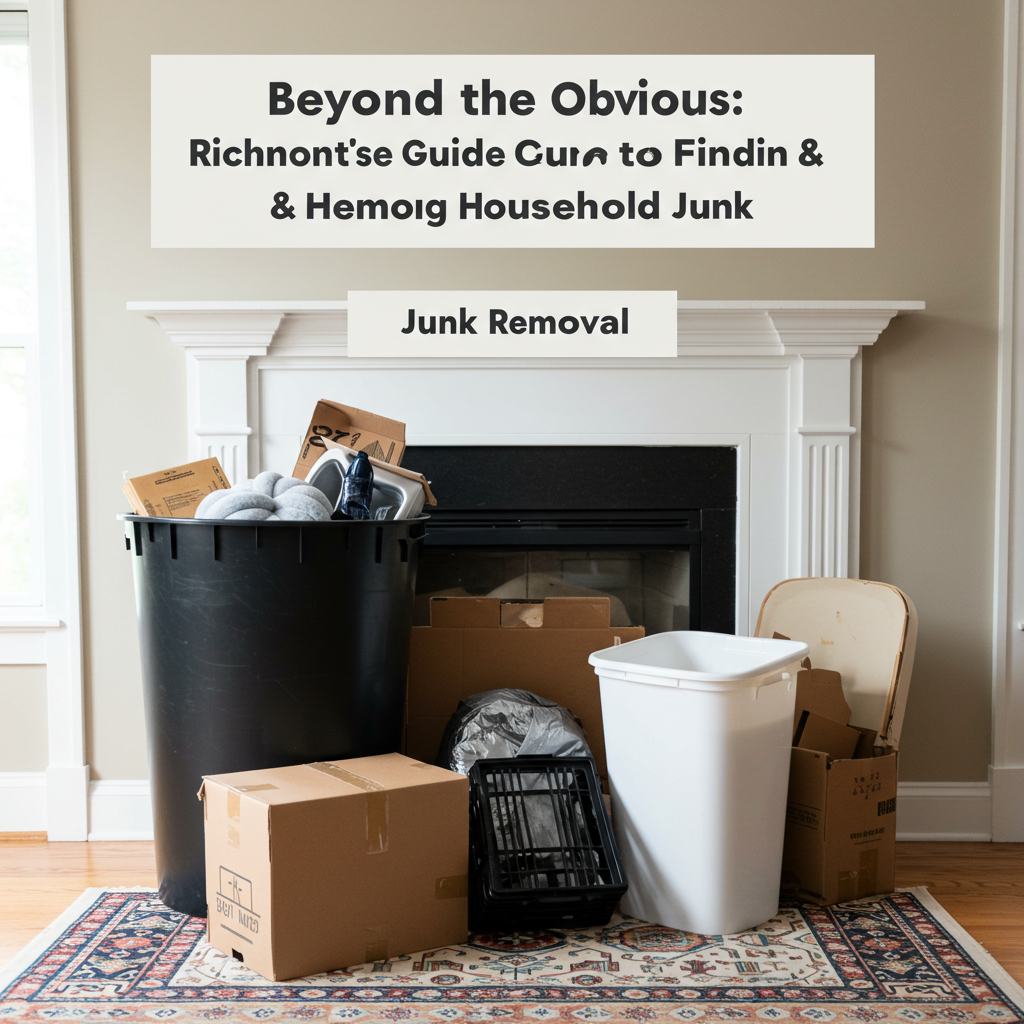 Beyond the Obvious: Richmond's Ultimate Guide to Finding & Removing Hidden Household Junk