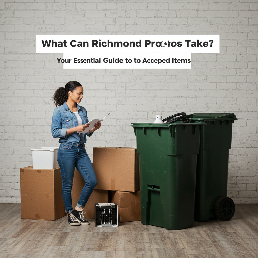What Can Richmond Junk Pros Take? Your Essential Guide to Accepted Items