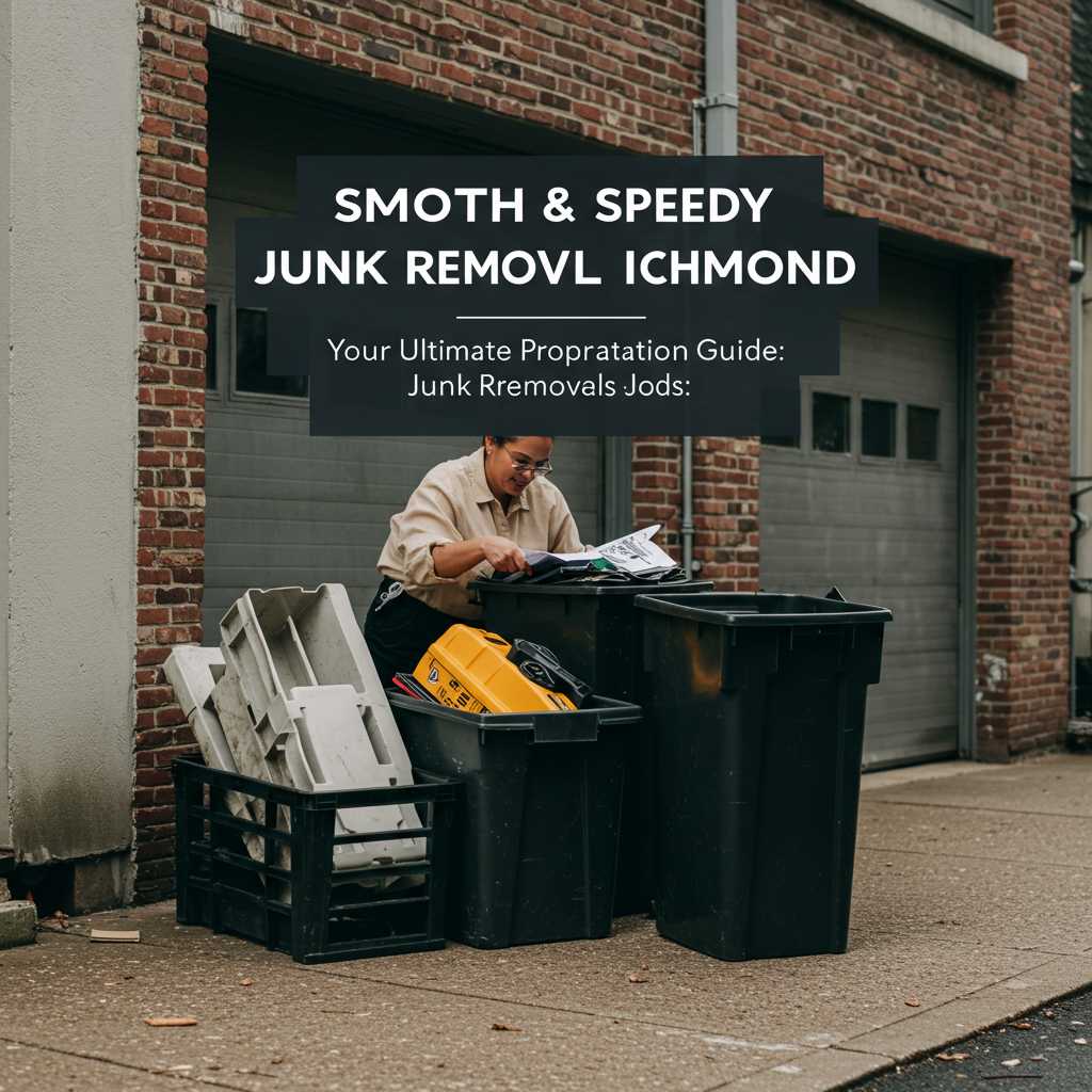Smooth & Speedy Junk Removal in Richmond: Your Ultimate Preparation Guide