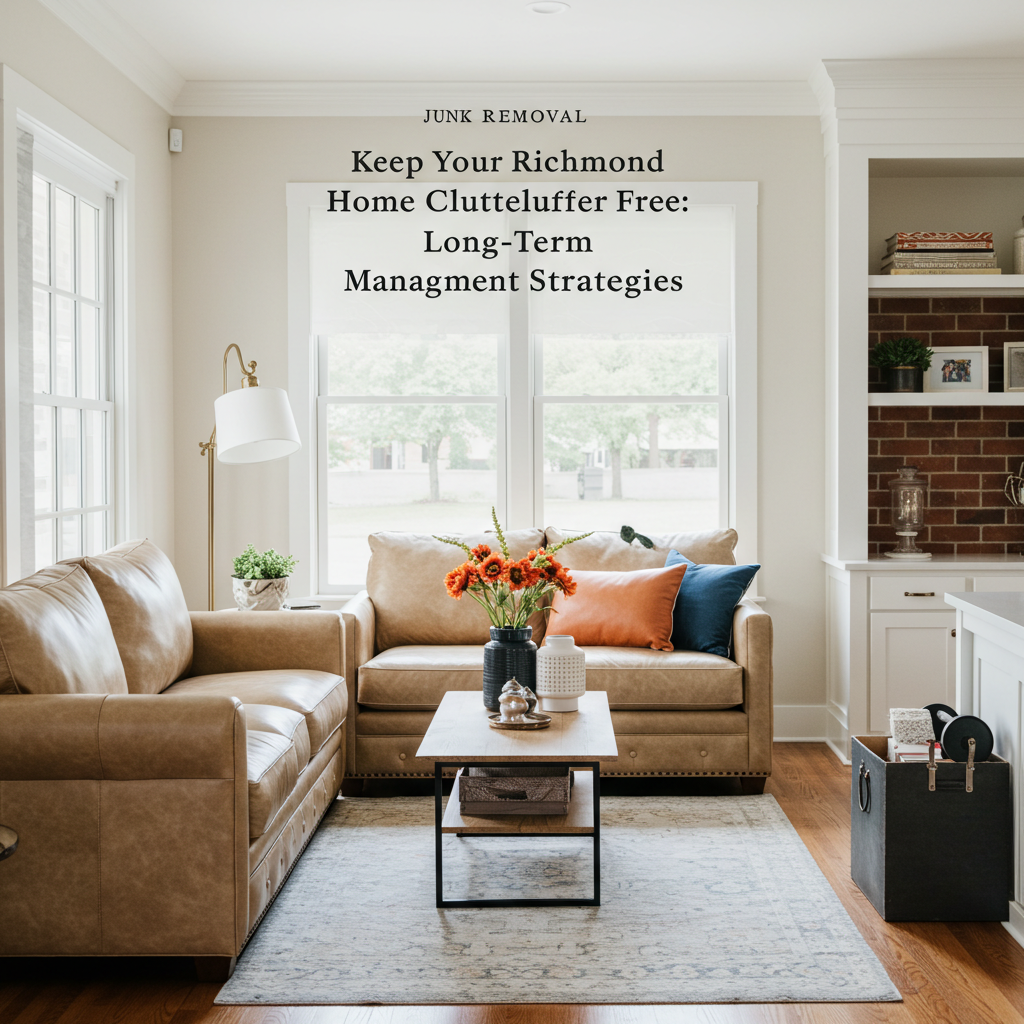Keep Your Richmond Home Clutter-Free: Long-Term Junk Management Strategies
