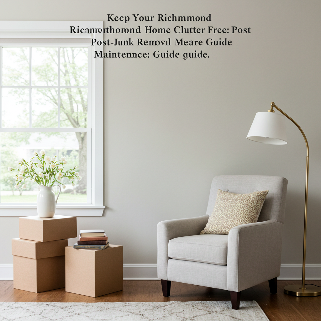 Keep Your Richmond Home Clutter-Free: Post-Junk Removal Maintenance Guide