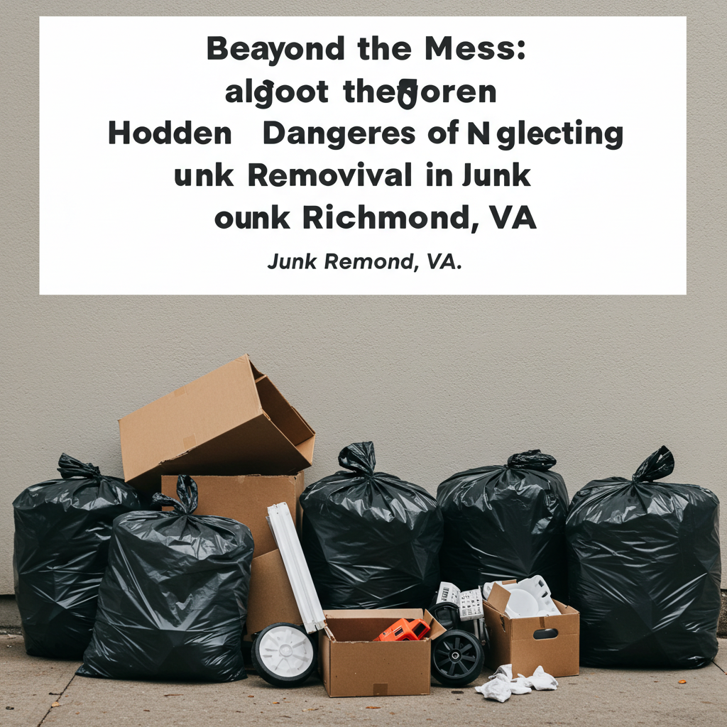 Beyond the Mess: Hidden Dangers of Neglecting Junk Removal in Richmond, VA