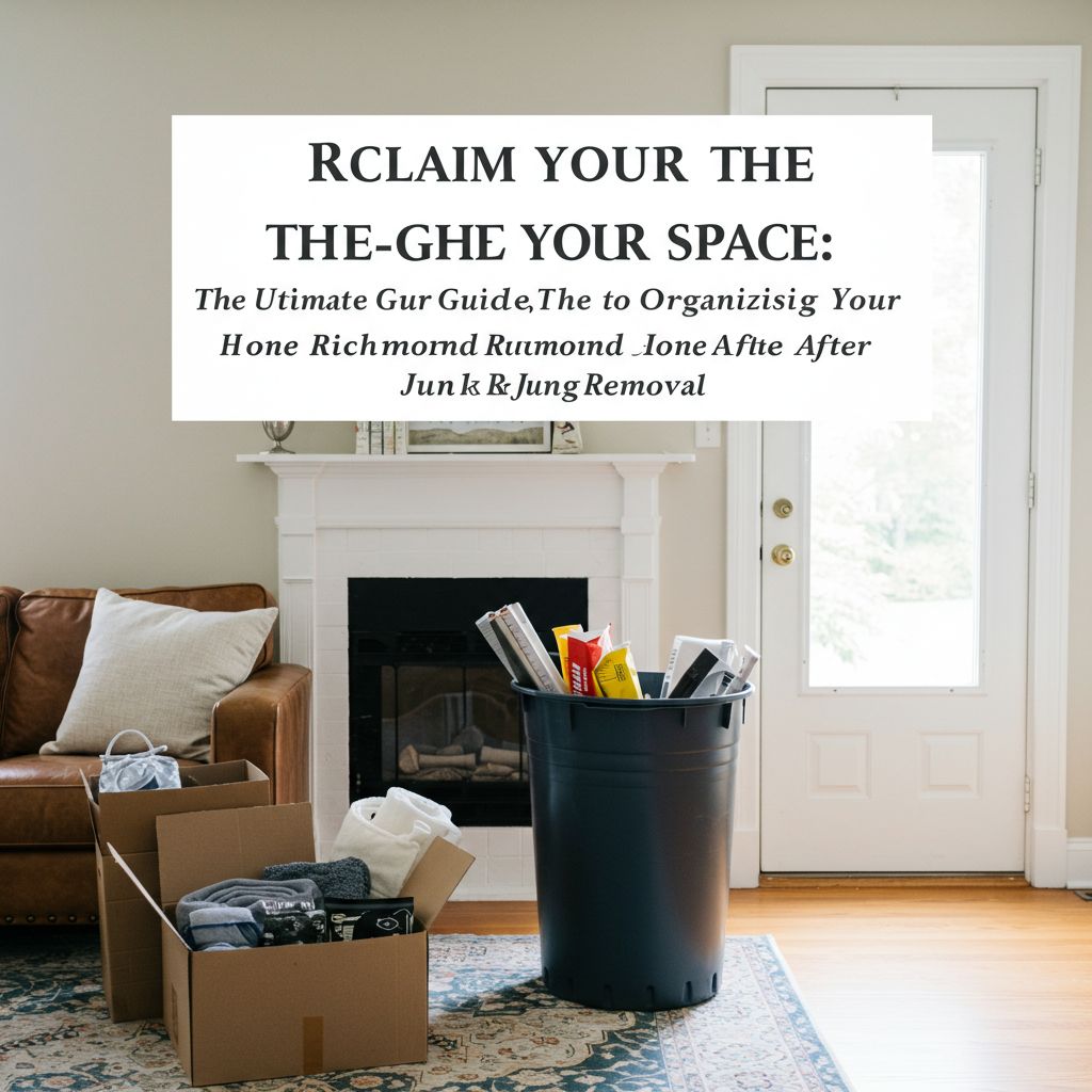 Reclaim Your Space: The Ultimate Guide to Organizing Your Richmond Home After Junk Removal