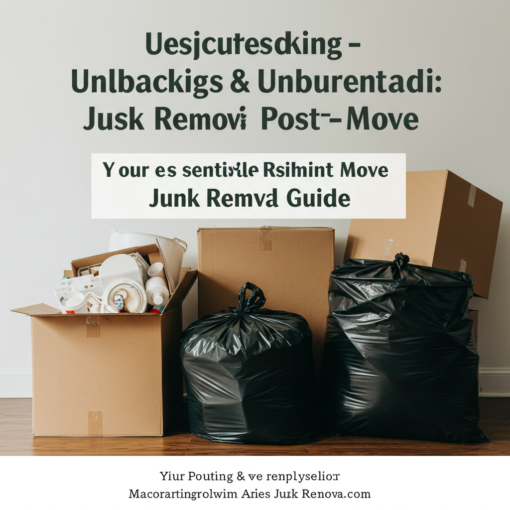 Unpacking & Unburdening: Your Essential Richmond Post-Move Junk Removal Guide