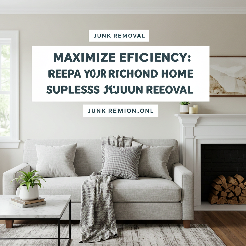 Maximize Efficiency: Prepare Your Richmond Home for Seamless Junk Removal