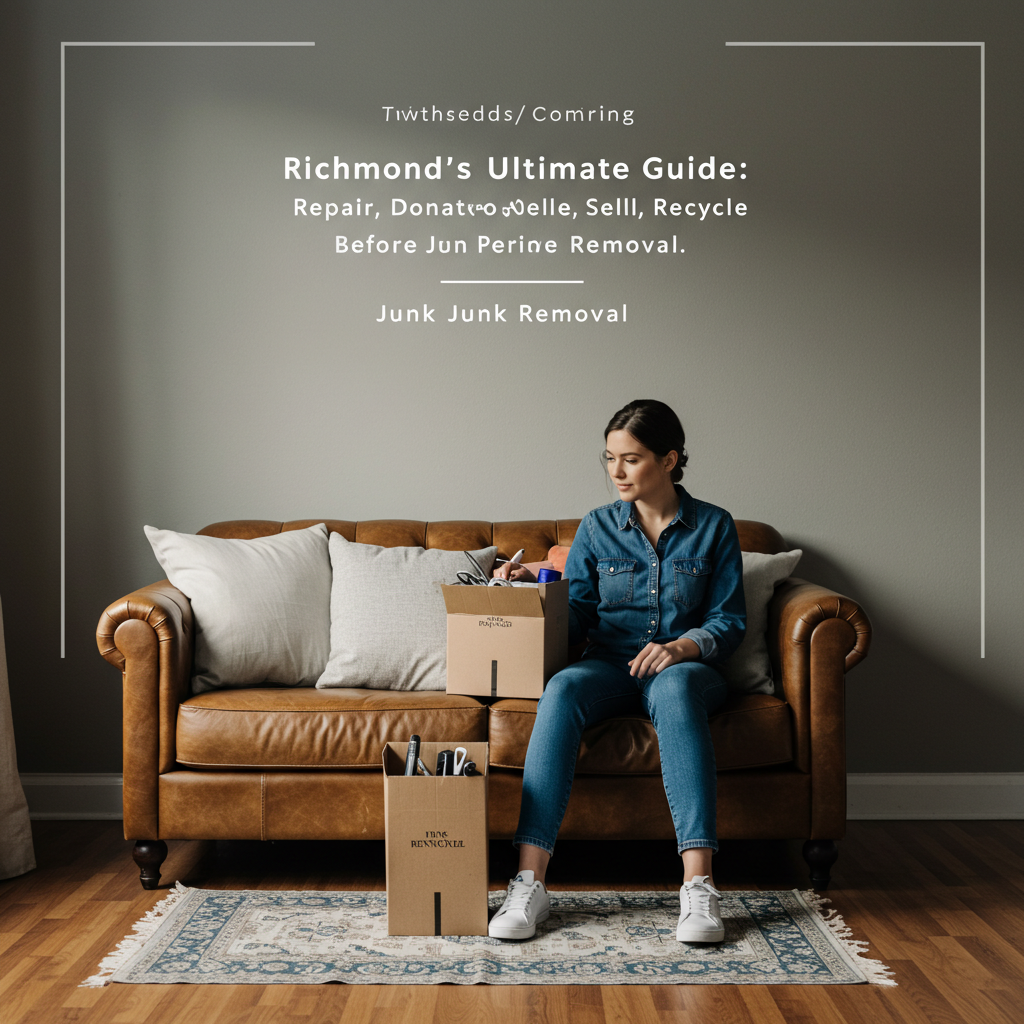 Richmond's Ultimate Guide: Repair, Donate, Sell, or Recycle Before Junk Removal