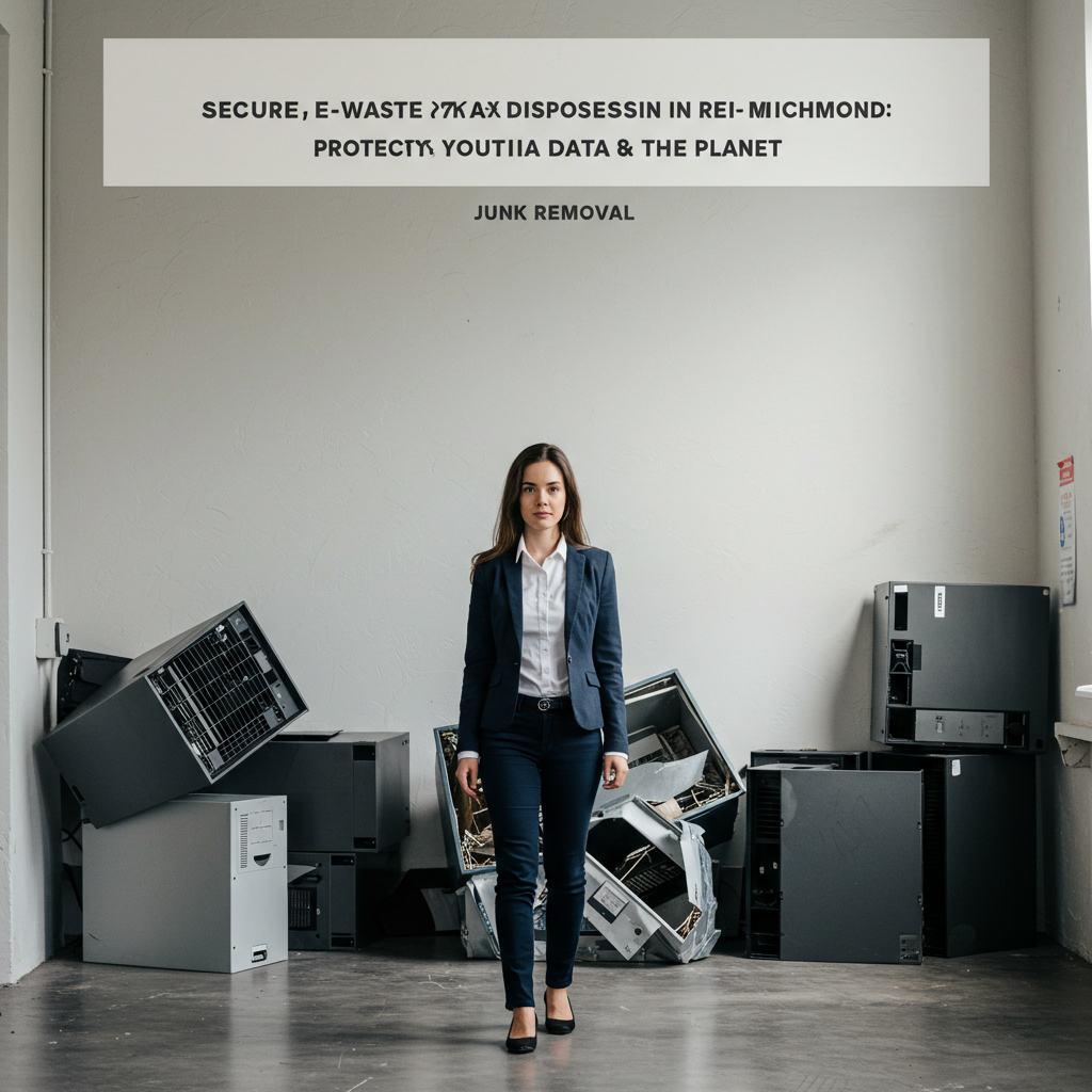 Secure E-Waste Disposal in Richmond: Protecting Your Data & The Planet