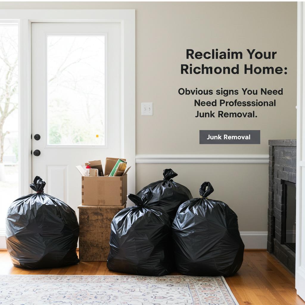 Reclaim Your Richmond Home: Obvious Signs You Need Professional Junk Removal